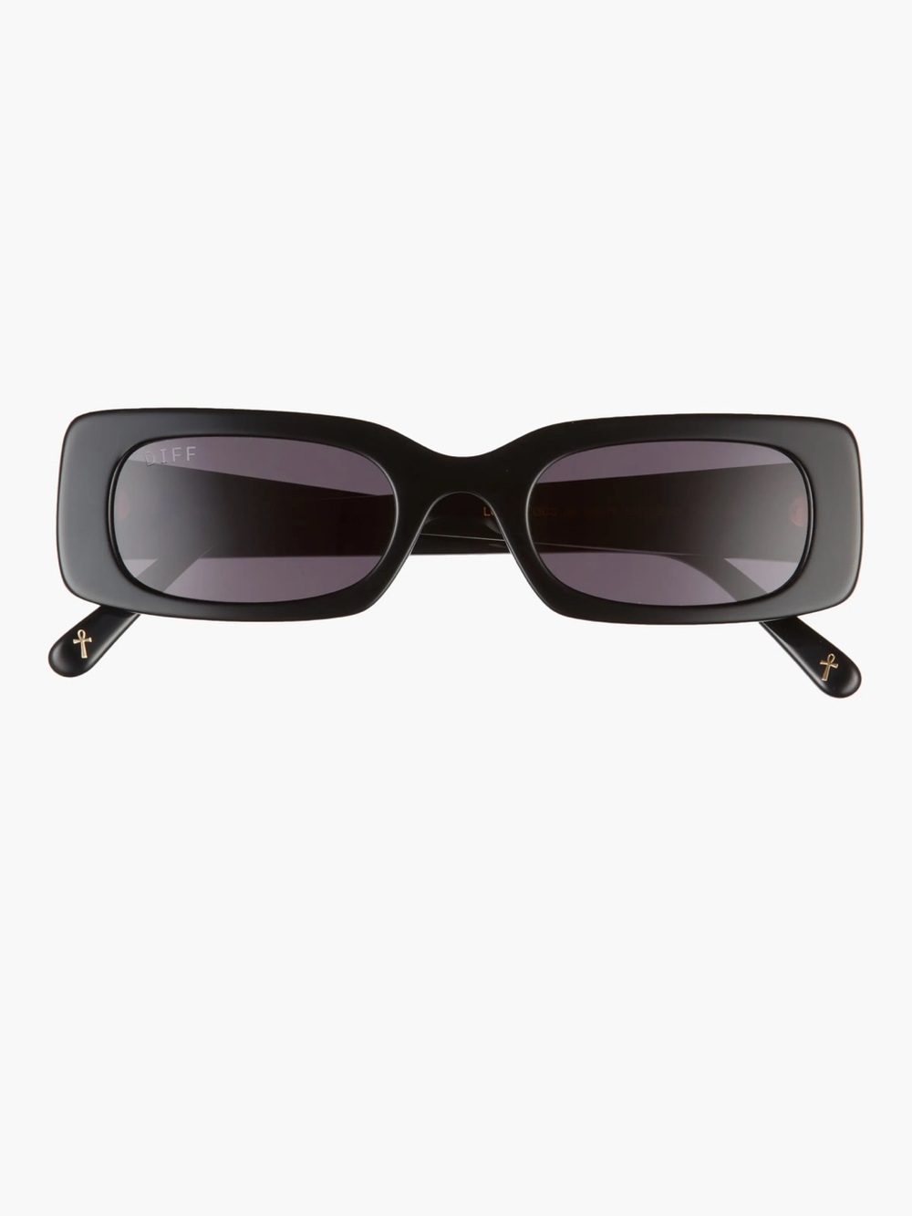 Diff x Lauren London Lotus Locs 54mm Rectangular Sunglasses